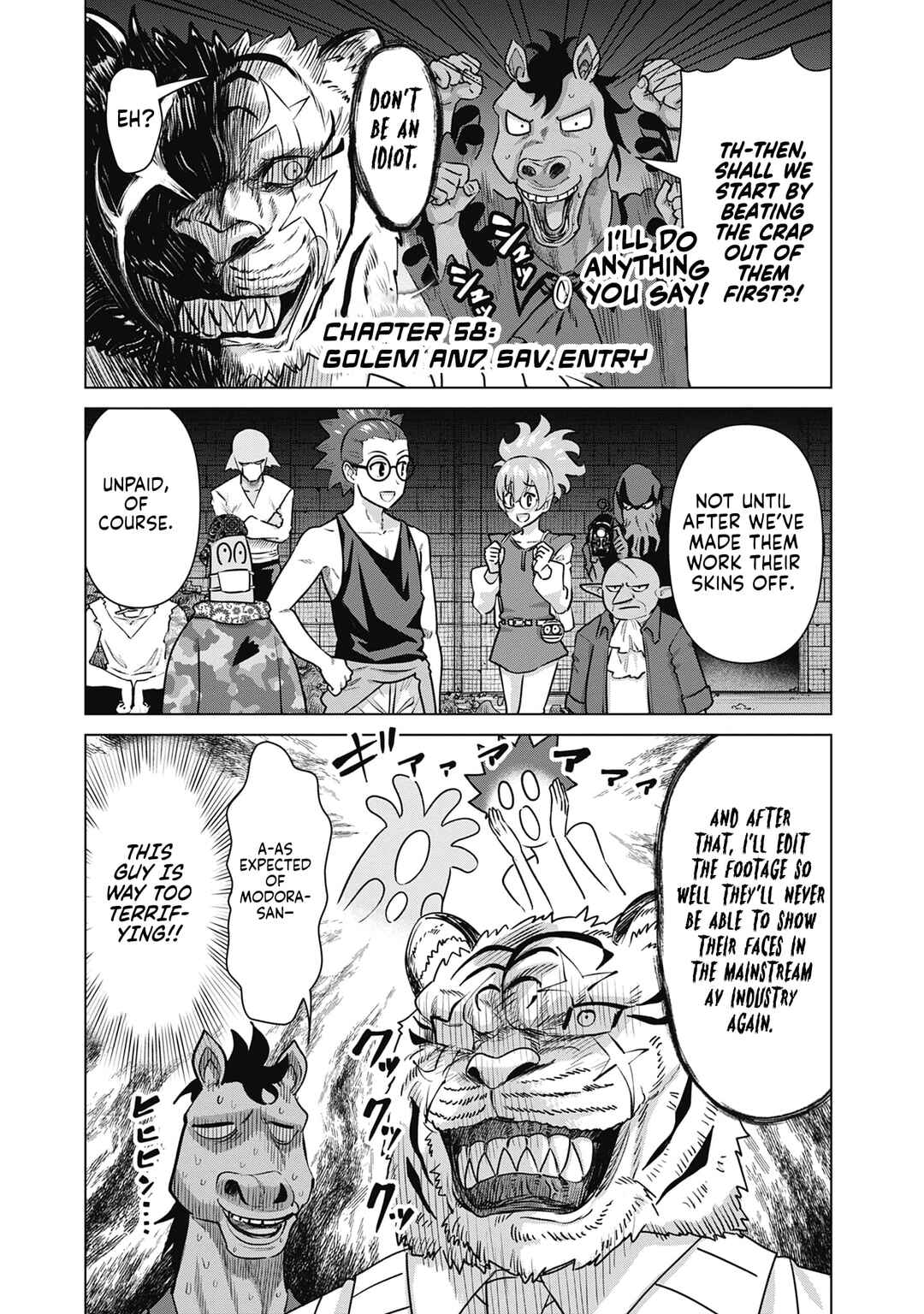 Page 1 Chapter 58 Isekai Pornstar ~Shiru Danyuu ga Isekai Tensei Shite Ero Chishiki Furu Katsuyo de Musou Danyuu ni Naru Hanashi~