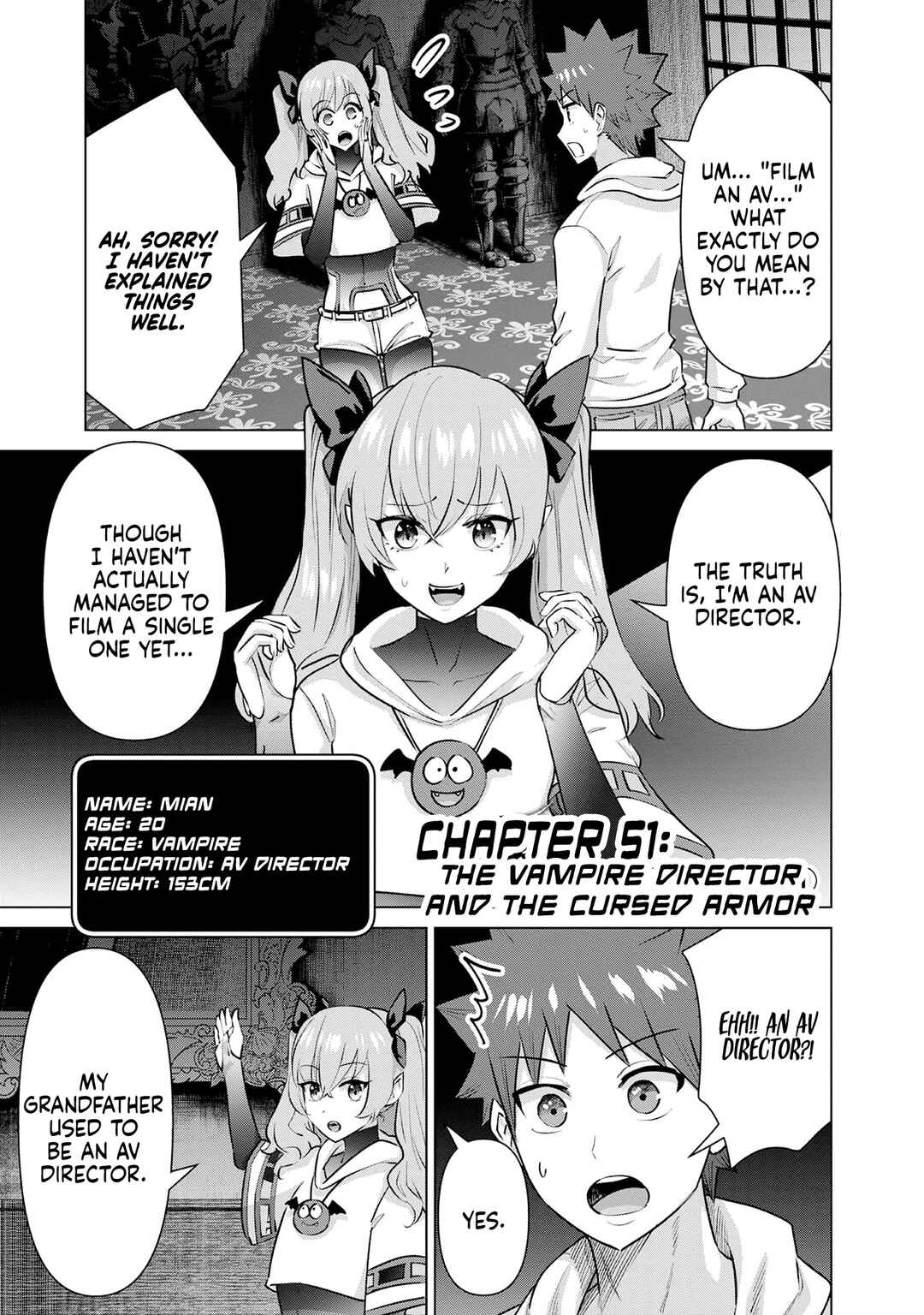 Page 1 Chapter 51 Isekai Pornstar ~Shiru Danyuu ga Isekai Tensei Shite Ero Chishiki Furu Katsuyo de Musou Danyuu ni Naru Hanashi~