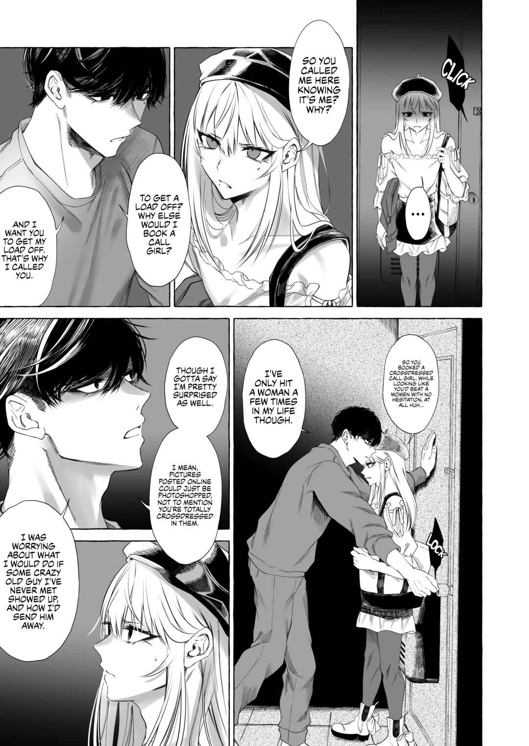 Page 8 Chapter 1 My Boss is a Cross-dressing Call Girl