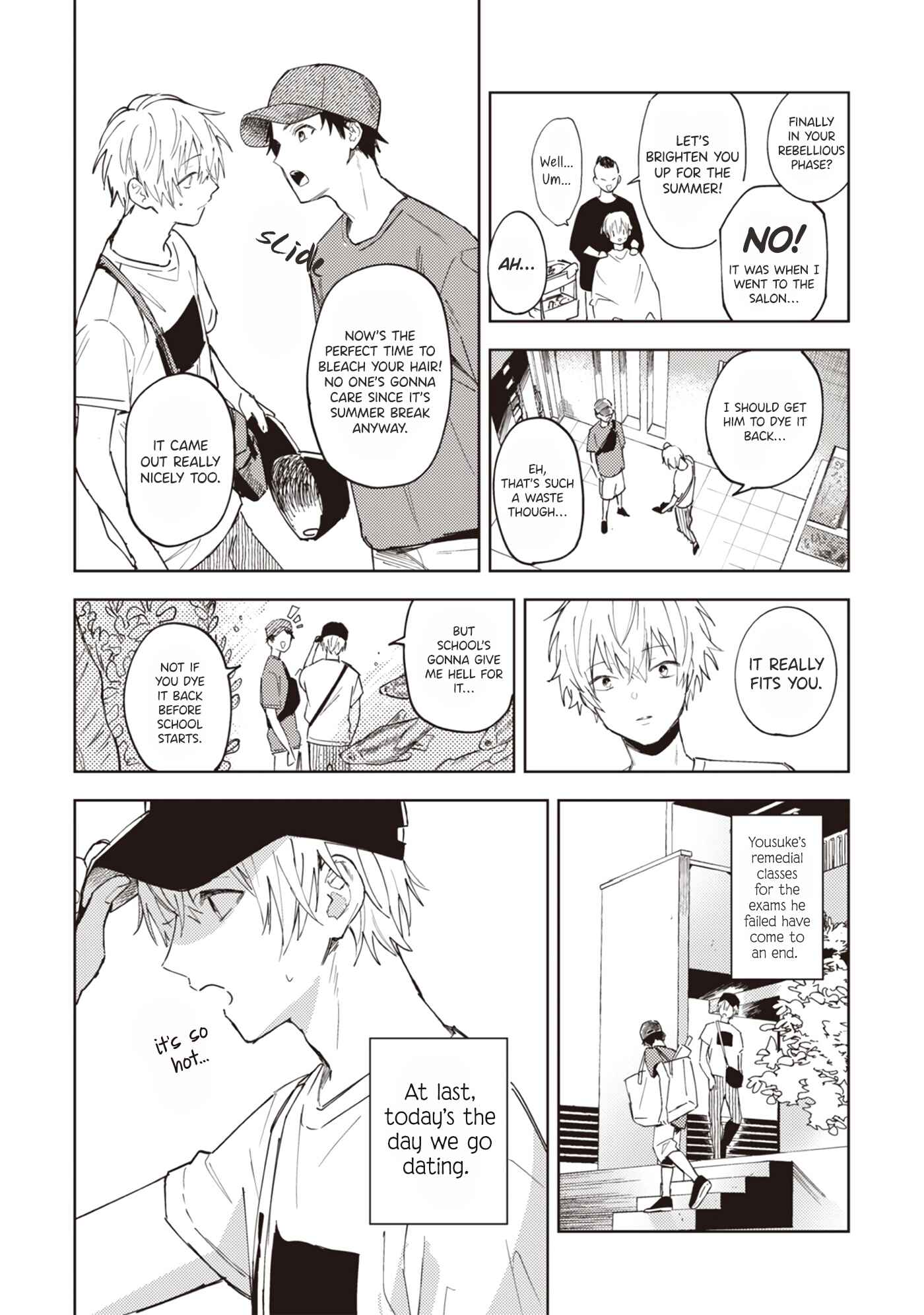 Page 3 Chapter 2 Natsu no Teppen ni Saku