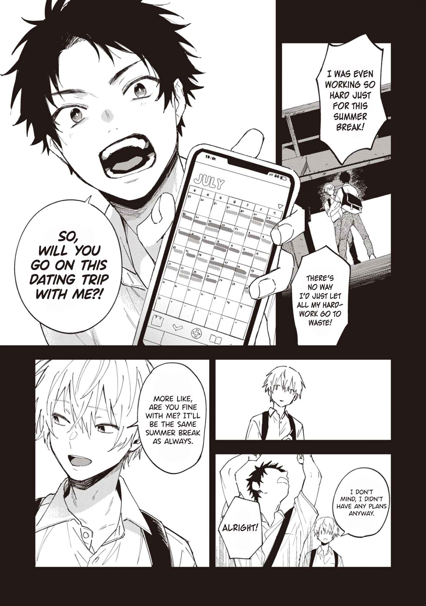 Page 4 Chapter 2 Natsu no Teppen ni Saku