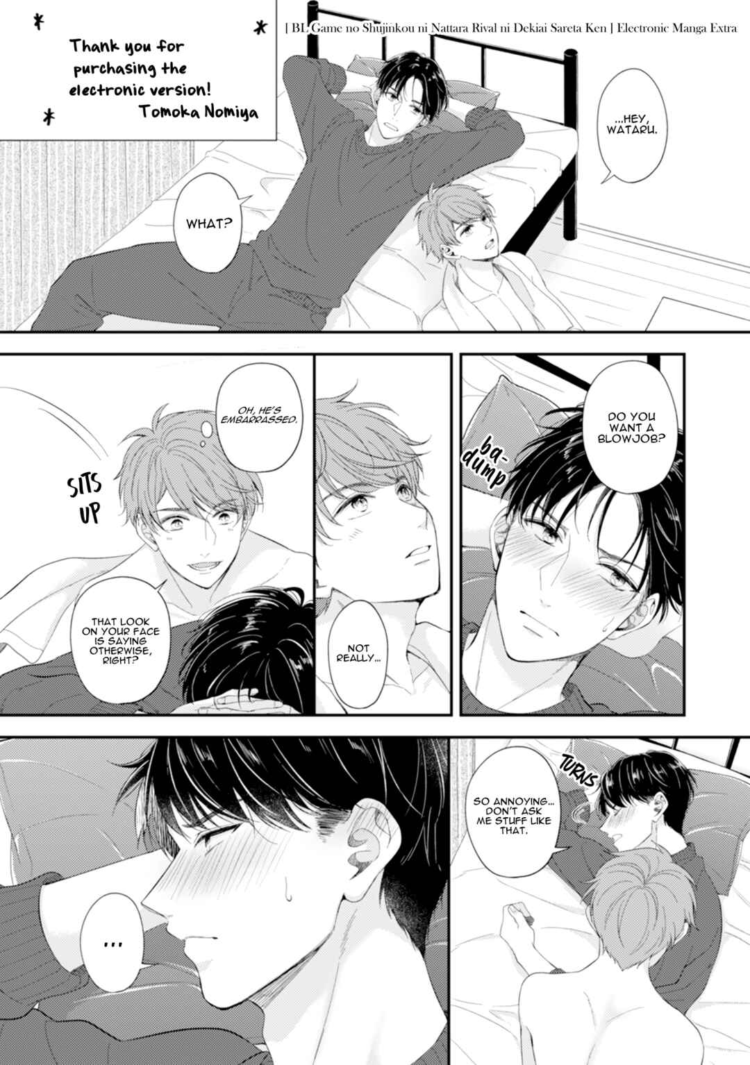 Page 10 Chapter 7.5 BL Game no Shujinkou ni Nattara Rival ni Dekiai Sareta Ken