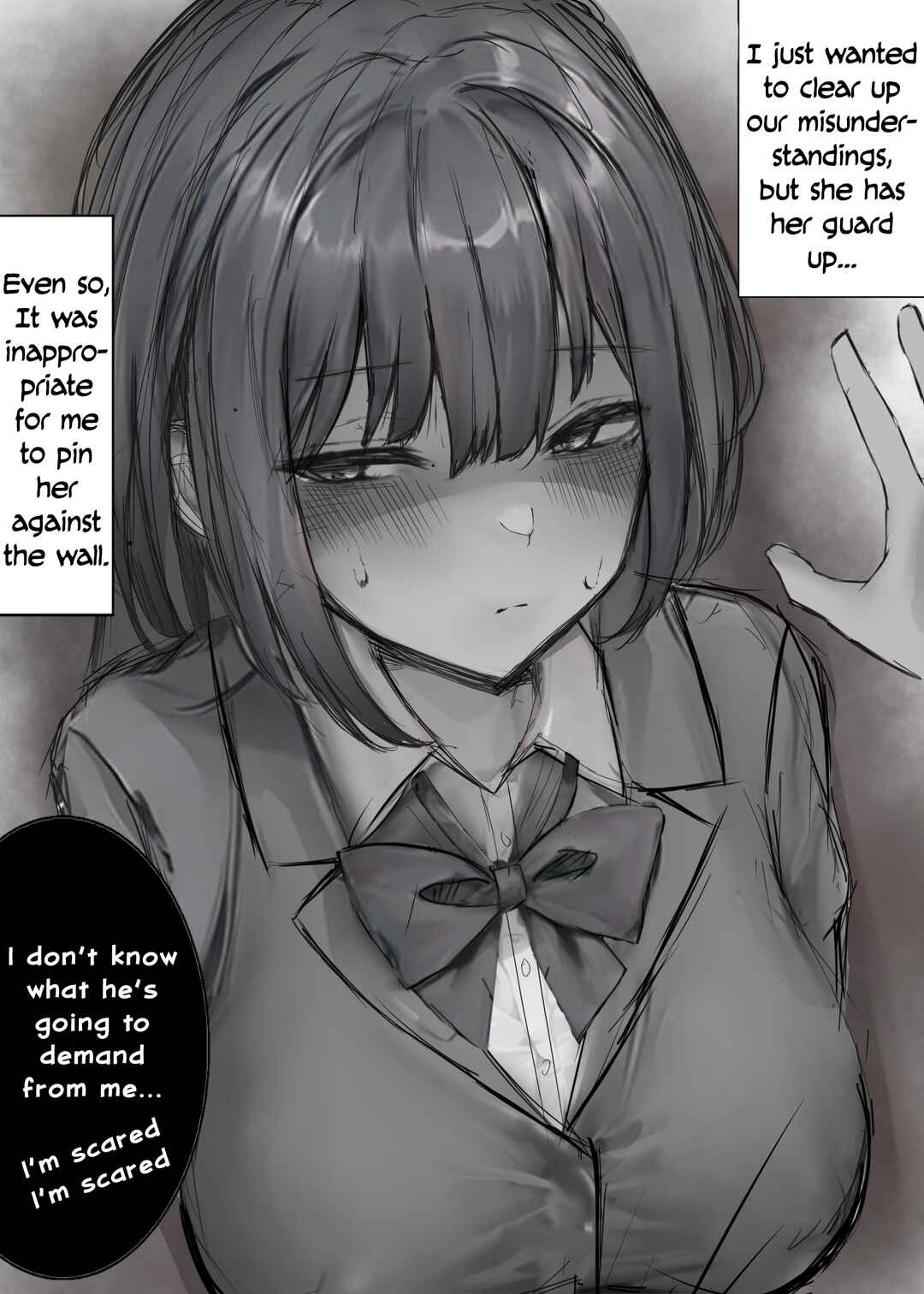 Page 1 Chapter 5 The Perfect Student Council President Was Throwing Up in The Classroom