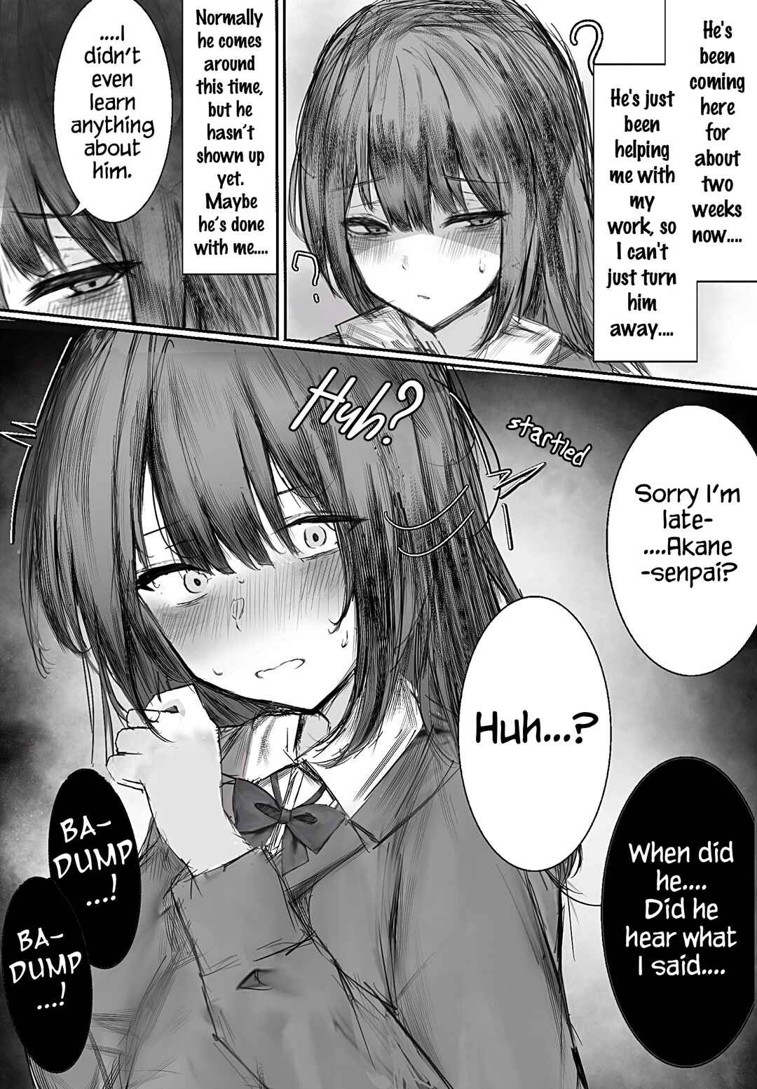 Page 1 Chapter 8 The Perfect Student Council President Was Throwing Up in The Classroom