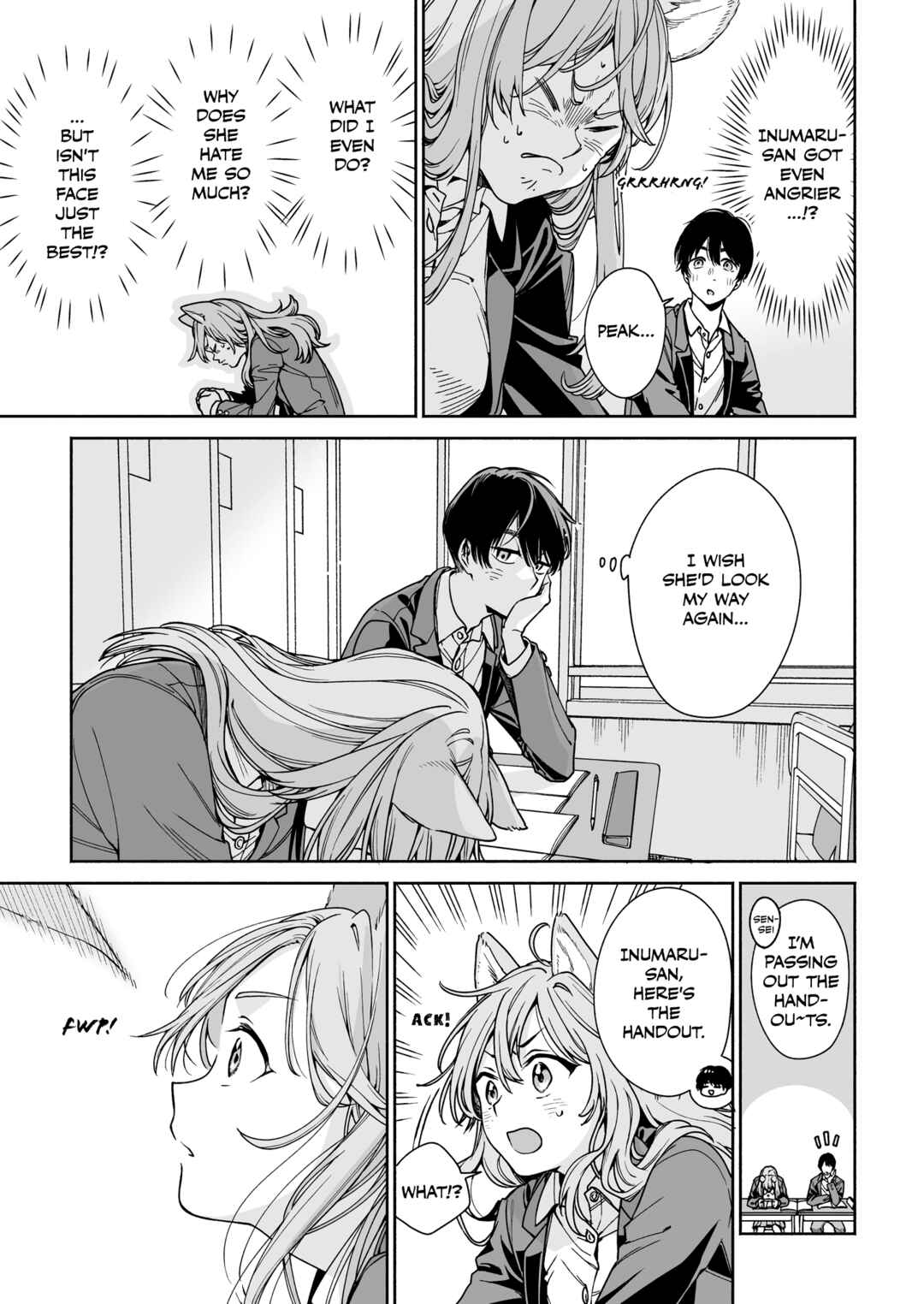 Page 5 Chapter Unknown_d721 Tonari no Seki no Inumimi JK ga Kininaru