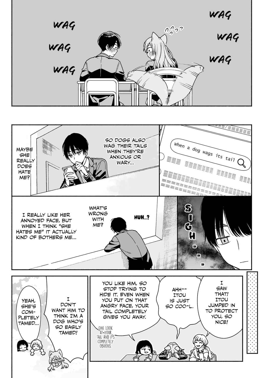Page 8 Chapter Unknown_d721 Tonari no Seki no Inumimi JK ga Kininaru