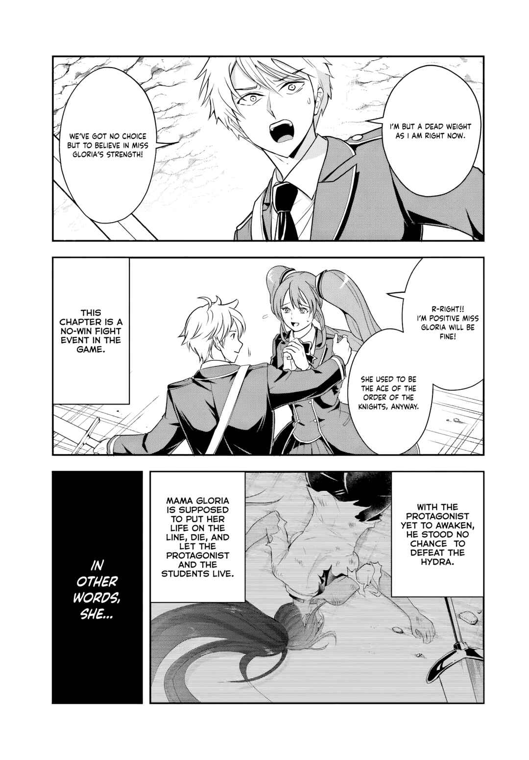 Page 7 Chapter 15.1 Sono Akuyaku Kizoku, Mama Heroine ga Suki Sugiru ~Shinshi na Doryoku de Saikyou to Nari Fuguu na Oshi Chara Tasukemakuru~