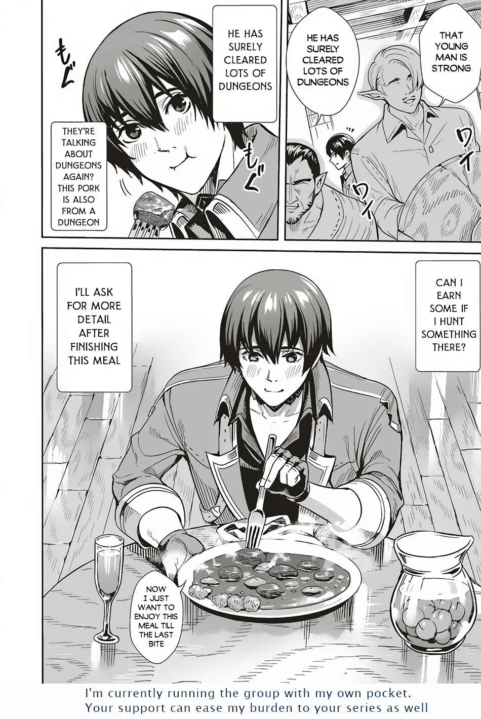 Page 14 Chapter 2.2 Isekai Saikyou no Daimaou, Tensei Shi Boukensha ni Naru
