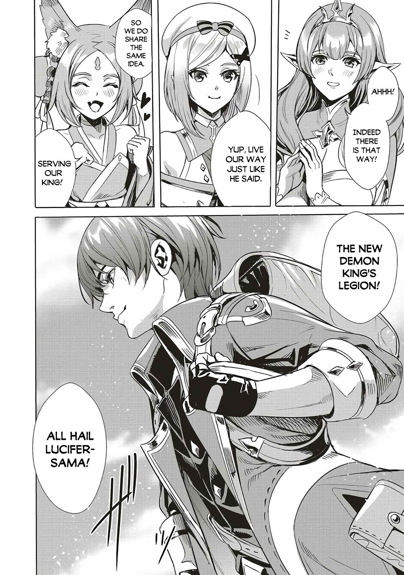 Page 22 Chapter 1.2 Isekai Saikyou no Daimaou, Tensei Shi Boukensha ni Naru