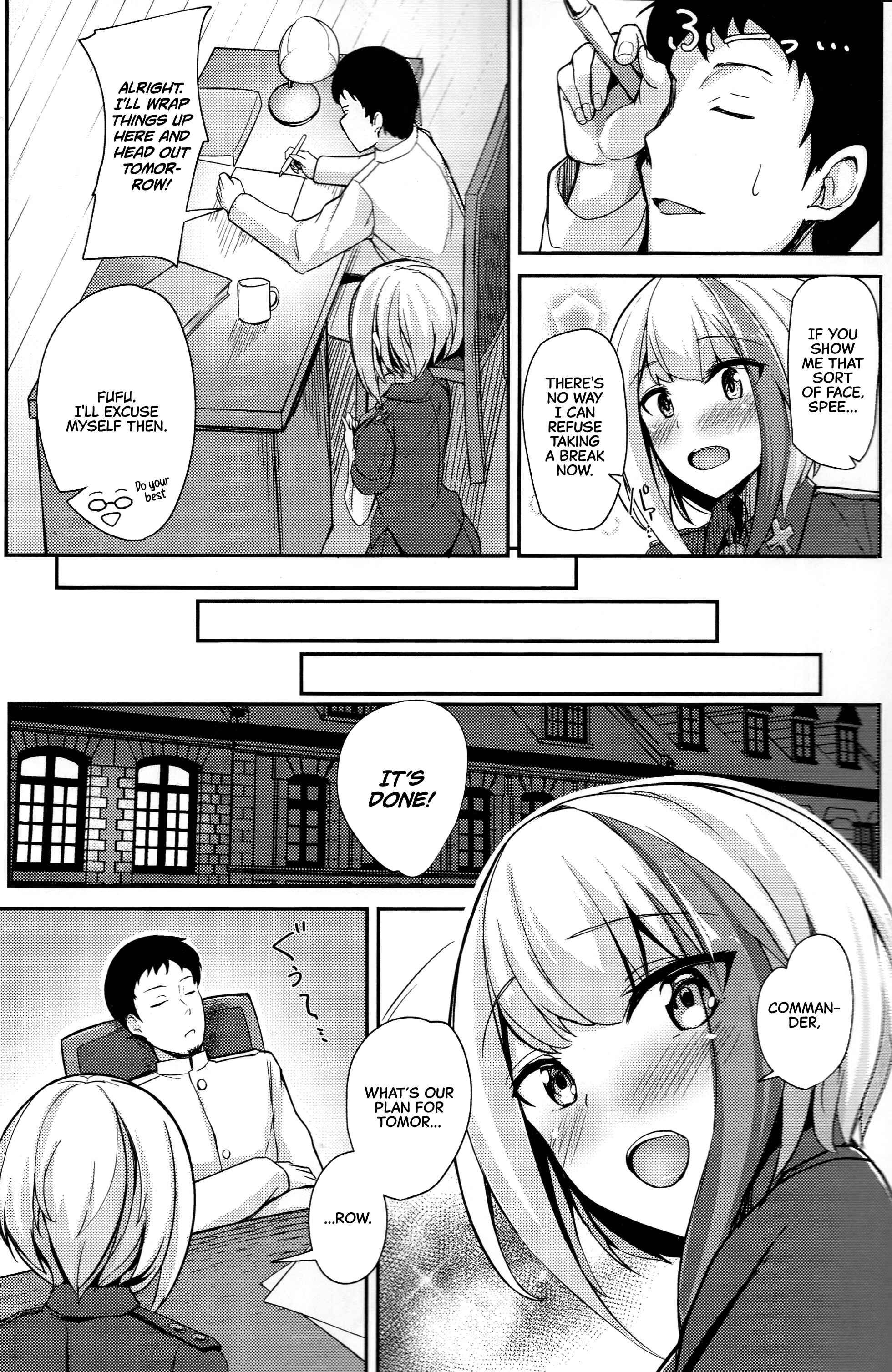 Page 4 Chapter Unknown_a028 Azur Lane - Ordinary Girl in LOVE...? (Doujinshi)