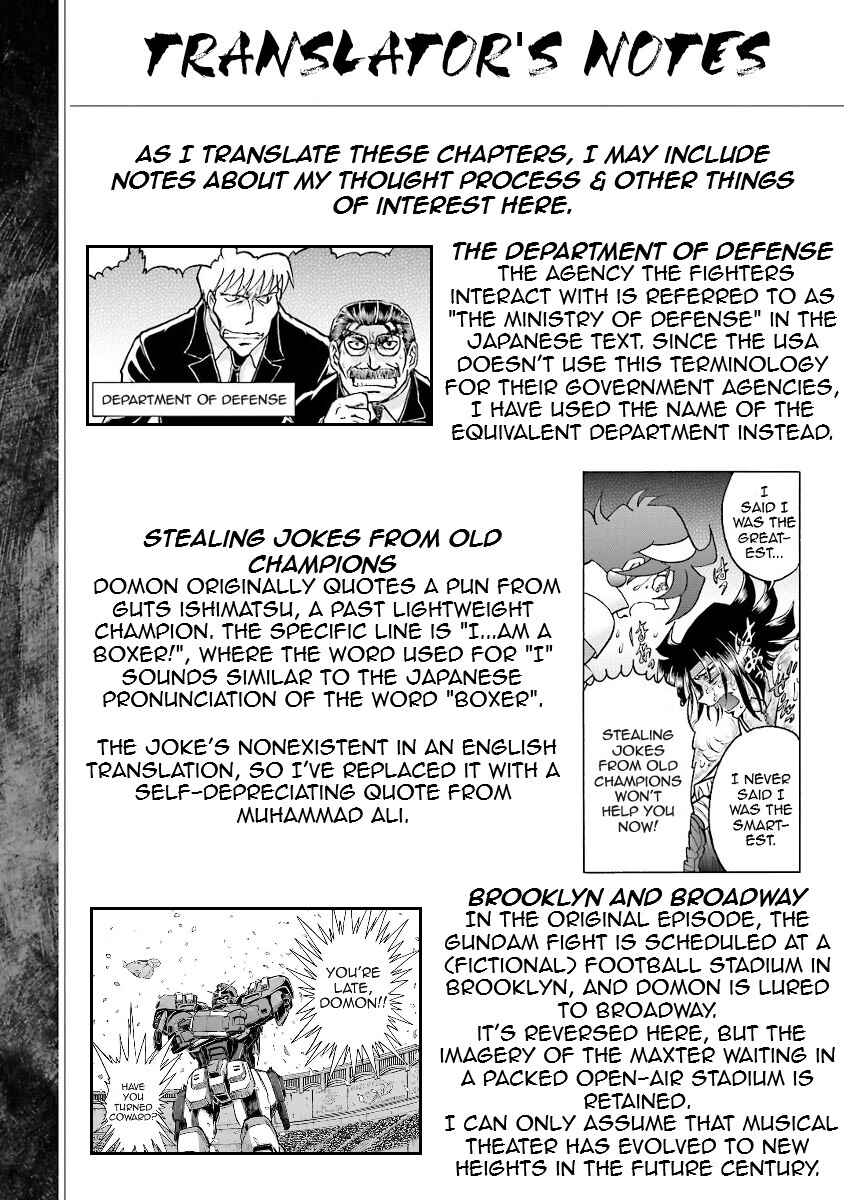 Page 101 Chapter 2 Super-Class! Mobile Fighter G Gundam