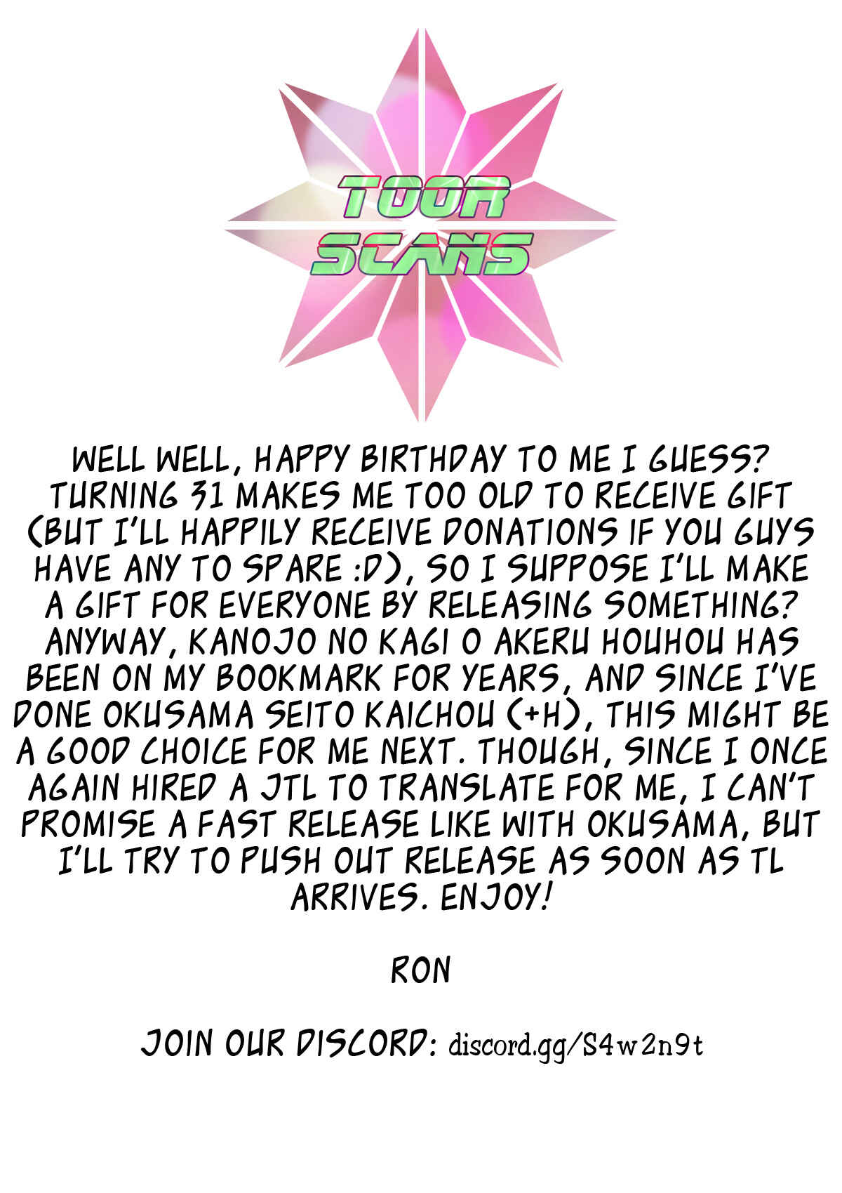 Page 26 Chapter 50 Kanojo no Kagi wo Akeru Houhou