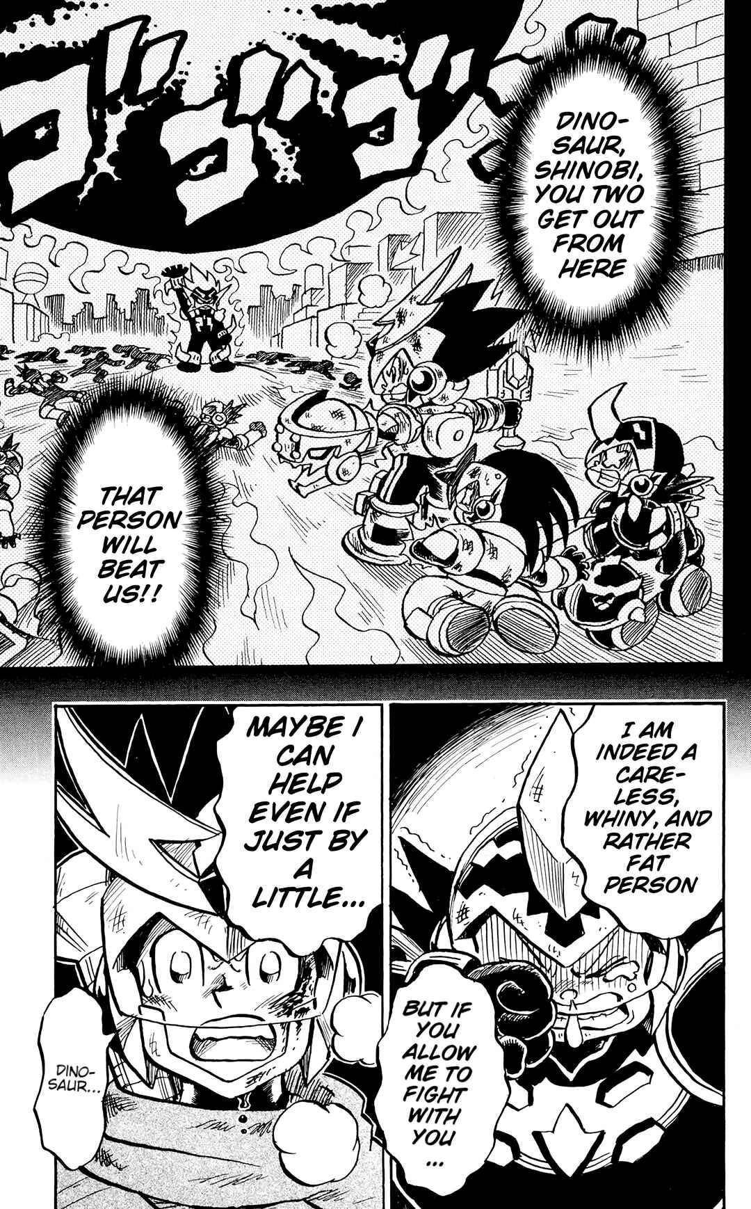 Page 21 Chapter 4 Mega Man Star Force Tribe