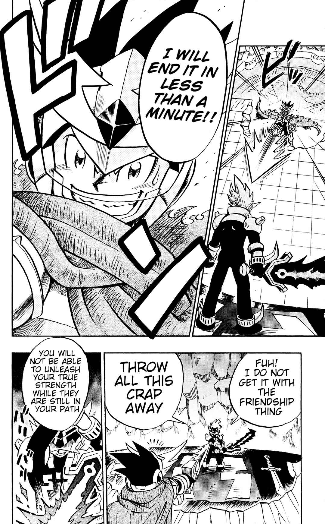 Page 13 Chapter 6 Mega Man Star Force Tribe