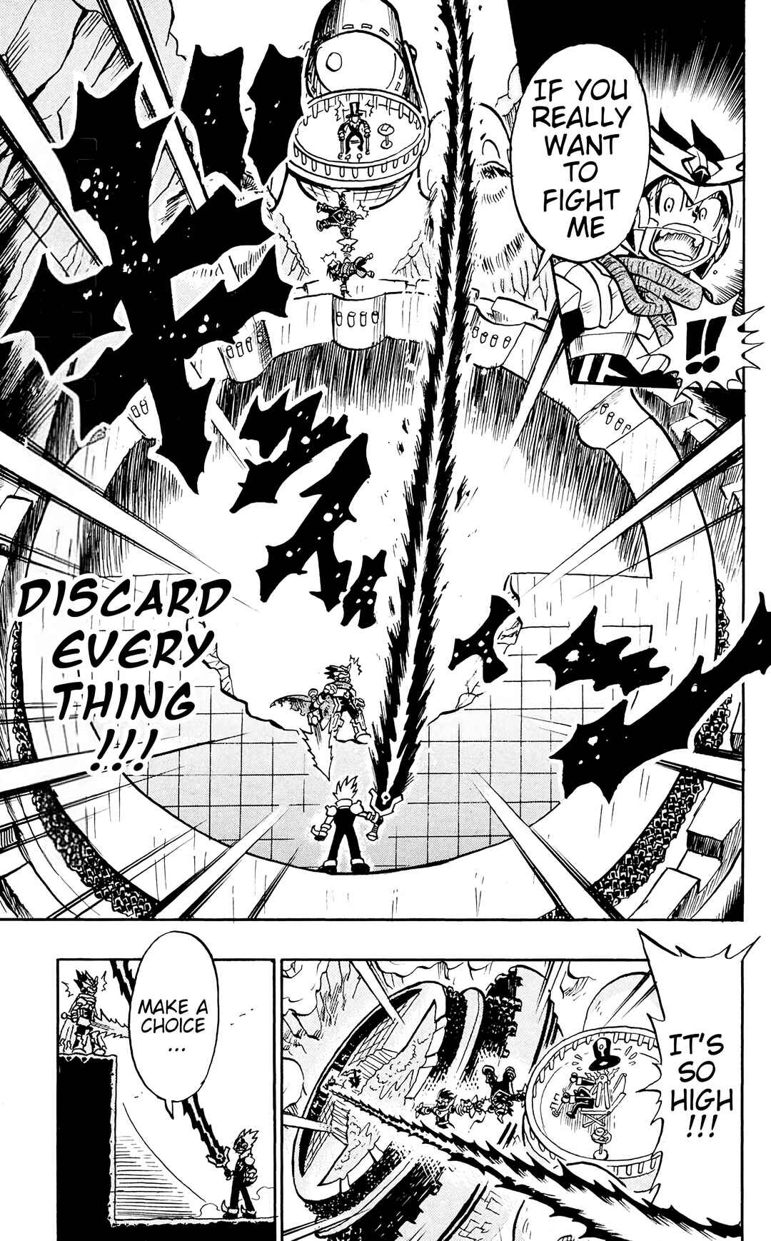 Page 14 Chapter 6 Mega Man Star Force Tribe