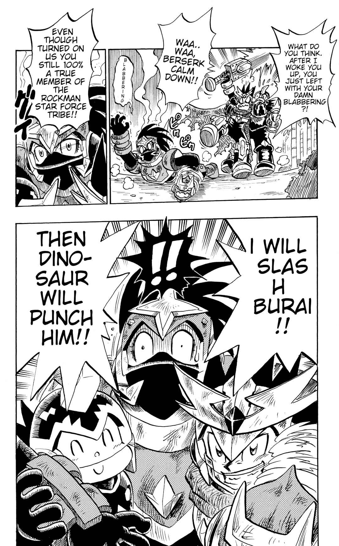 Page 18 Chapter 5 Mega Man Star Force Tribe