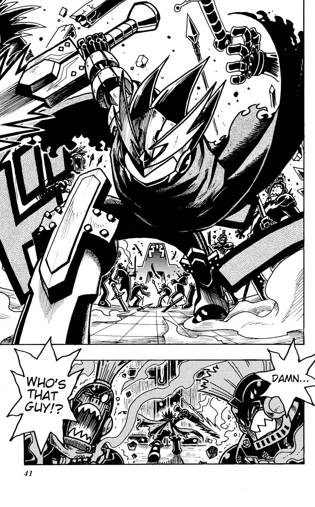 Page 3 Chapter 2 Mega Man Star Force Tribe