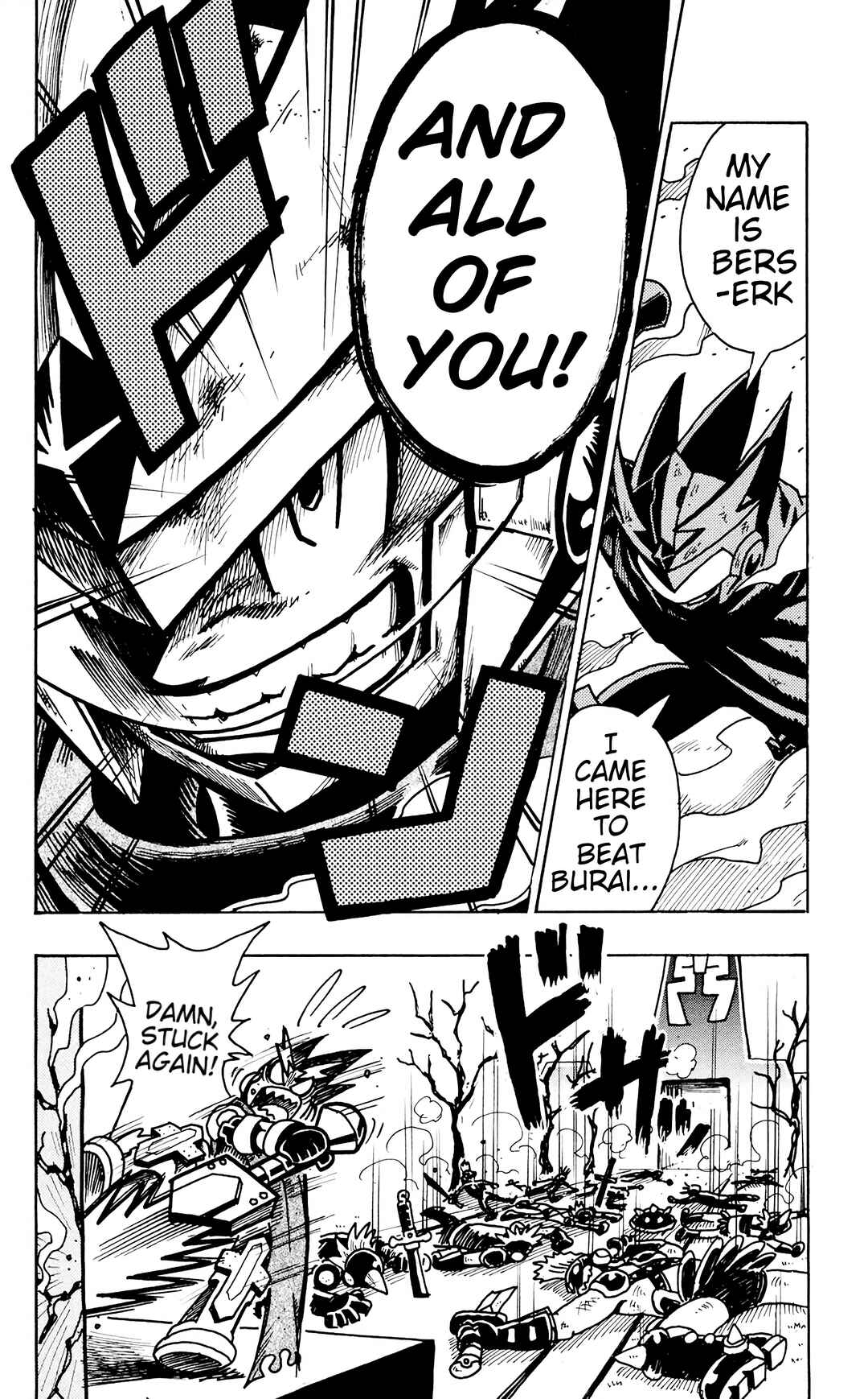 Page 4 Chapter 2 Mega Man Star Force Tribe