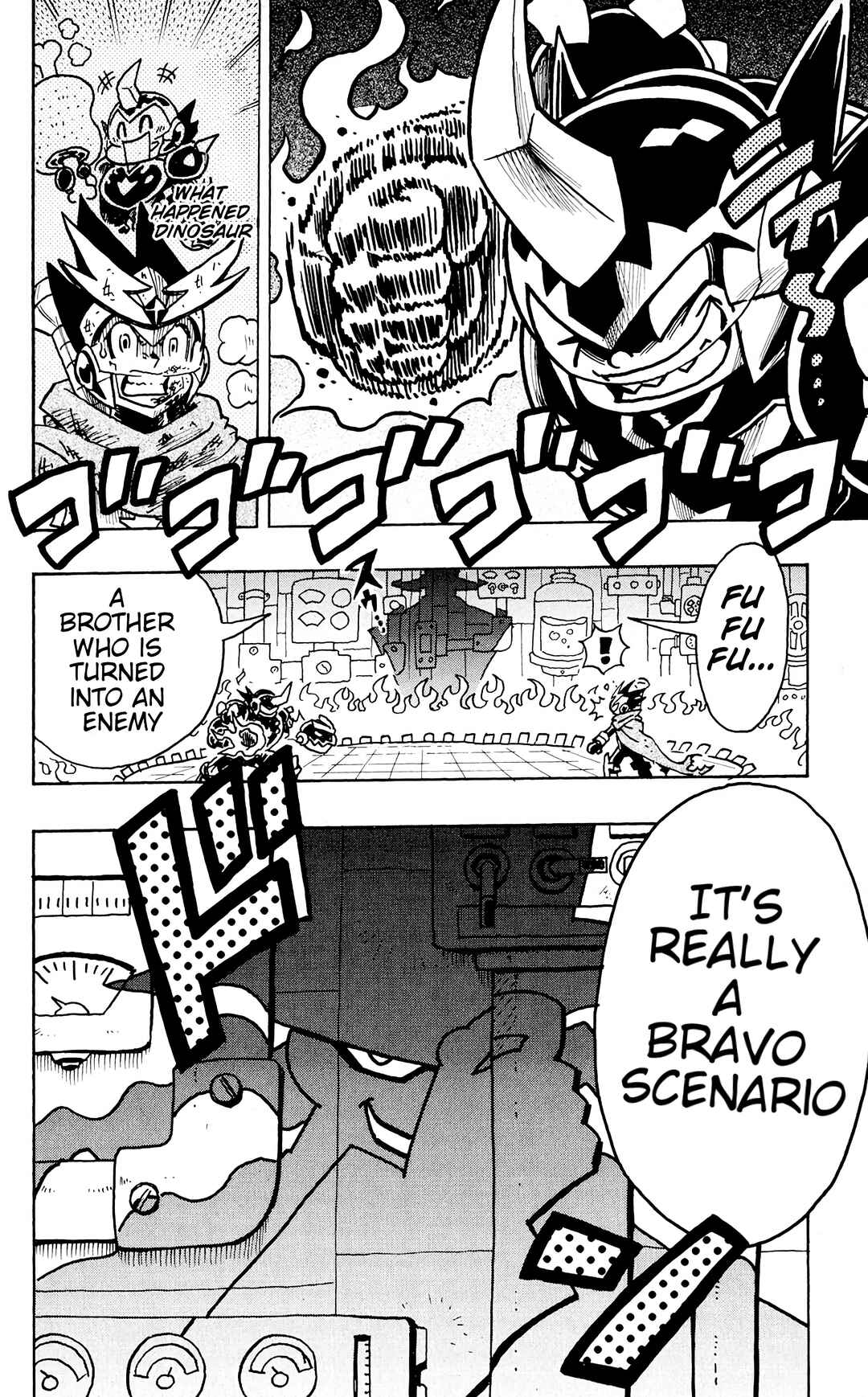 Page 12 Chapter 3 Mega Man Star Force Tribe