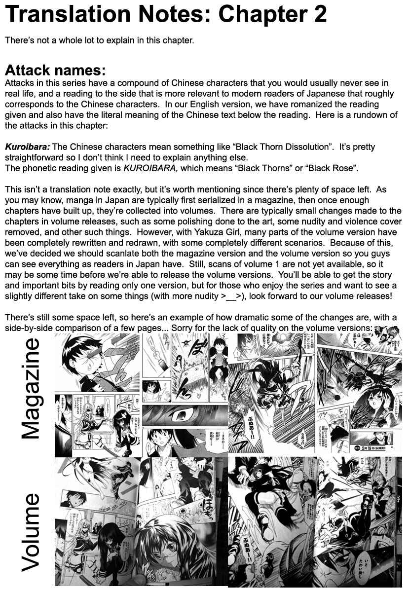 Page 33 Chapter 2 Yakuza Girl