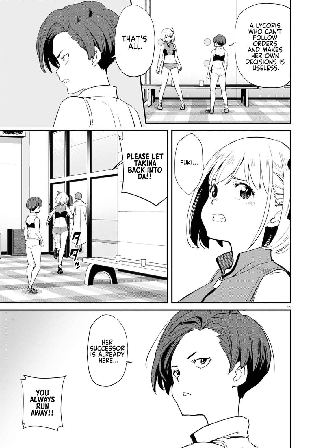 Page 35 Chapter 7 Lycoris Recoil