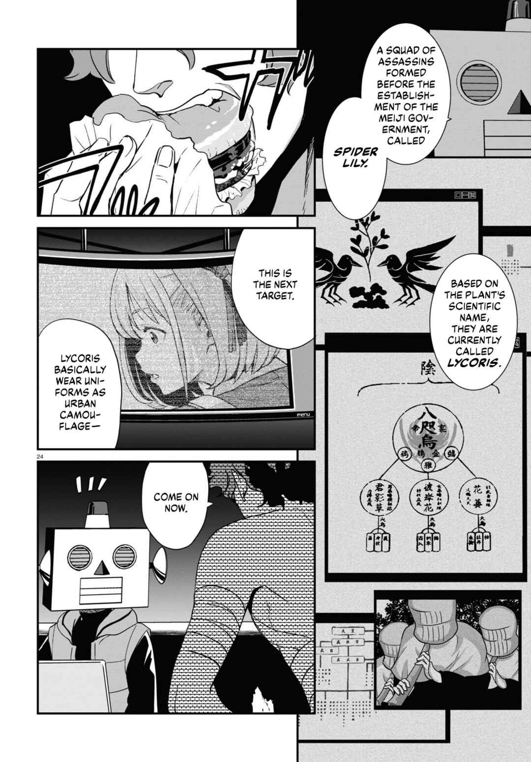 Page 24 Chapter 18 Lycoris Recoil