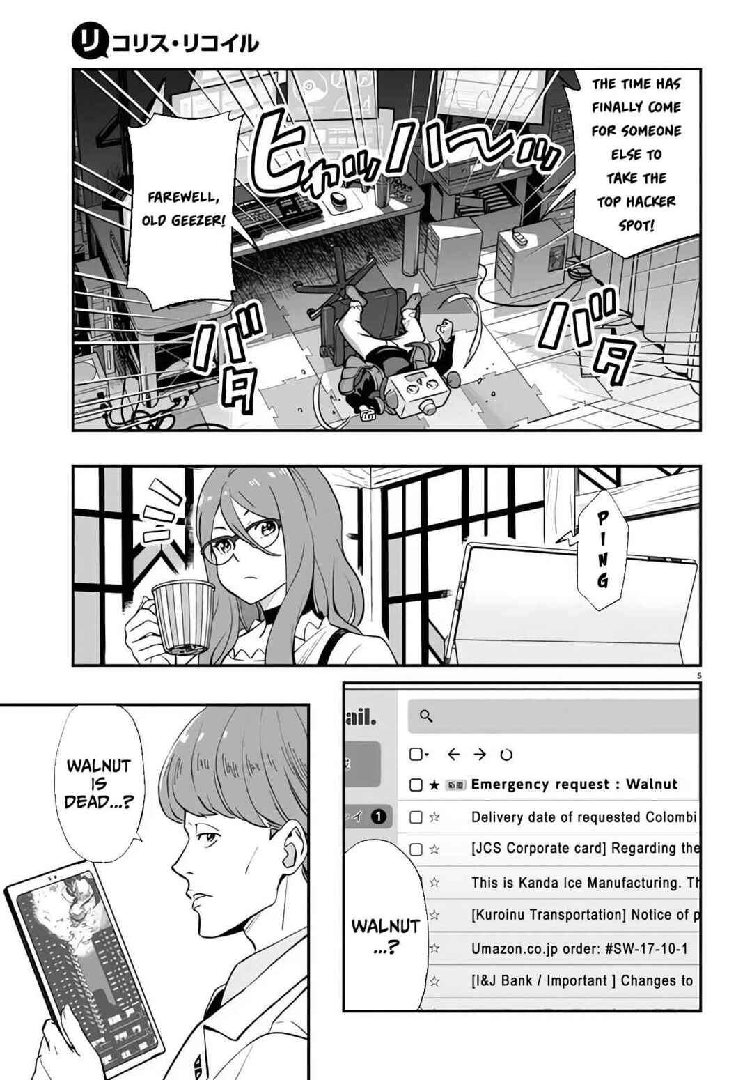 Page 5 Chapter 4 Lycoris Recoil