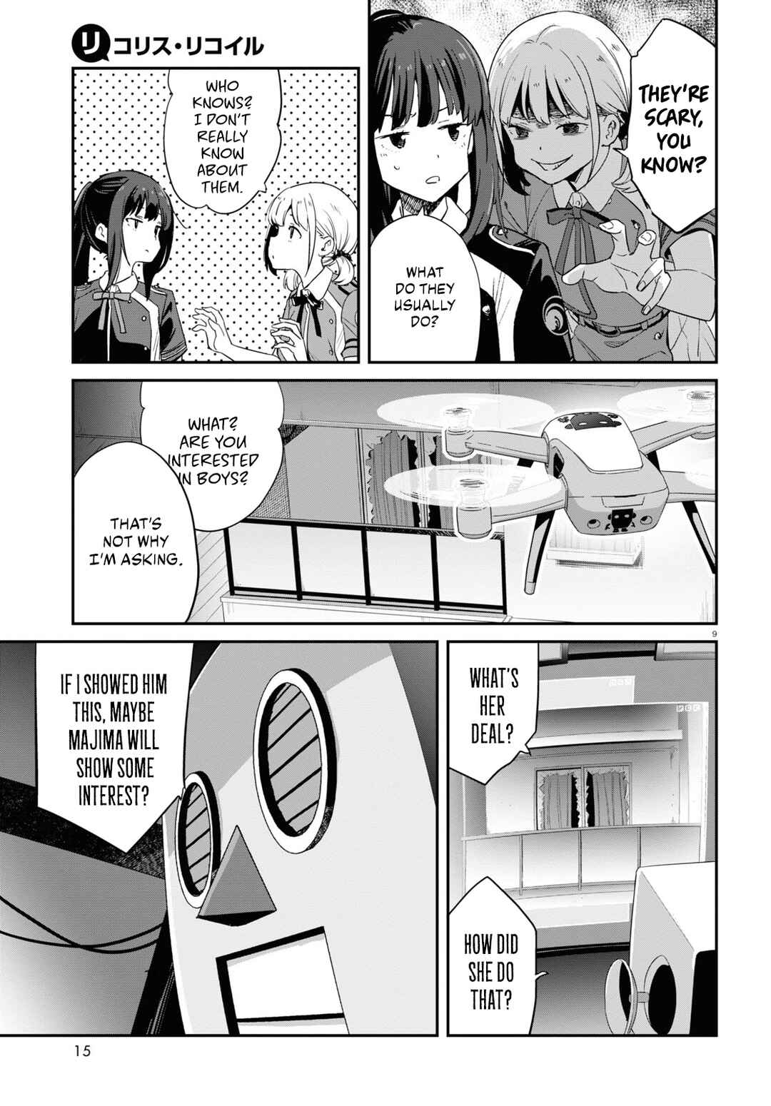 Page 12 Chapter 19 Lycoris Recoil