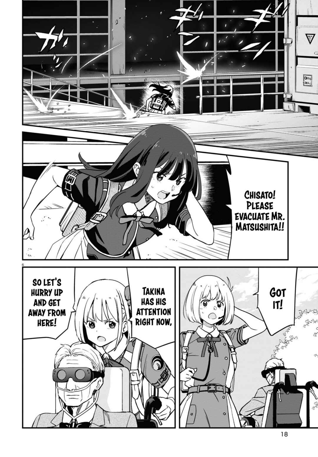 Page 6 Chapter 17 Lycoris Recoil