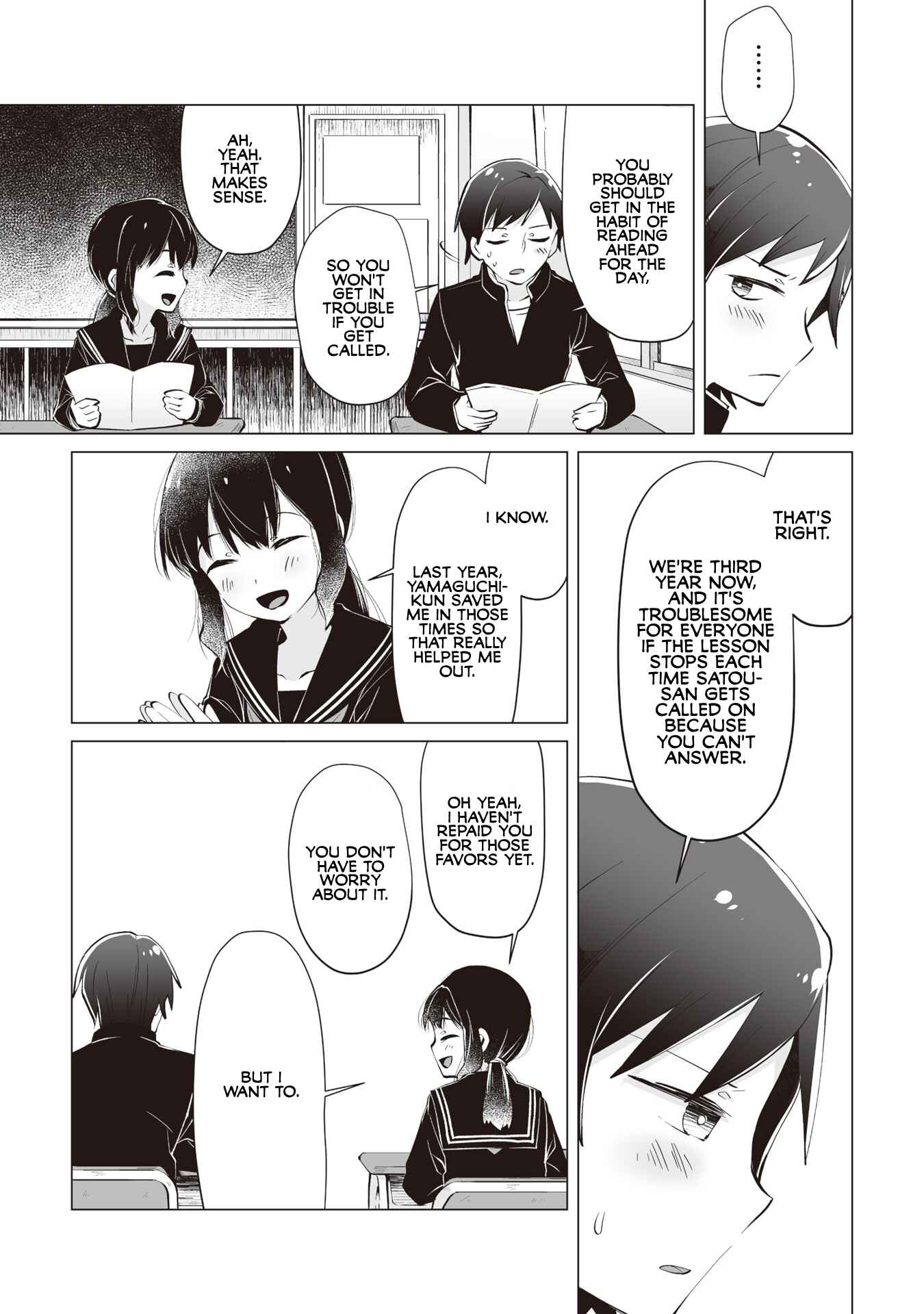 Page 10 Chapter 4 My Deskmate Sato-san