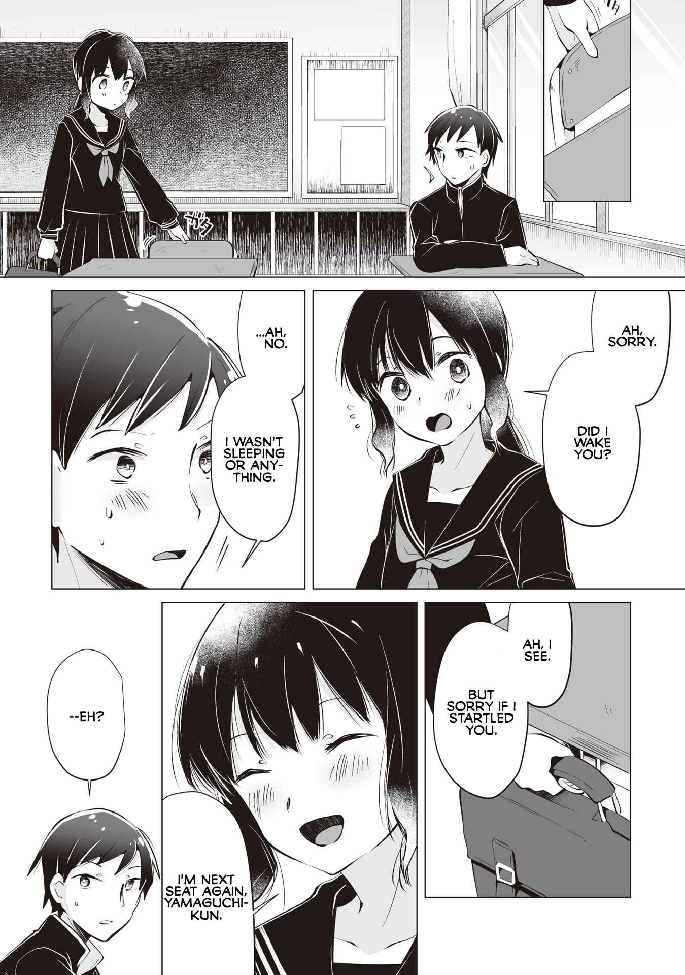Page 6 Chapter 4 My Deskmate Sato-san