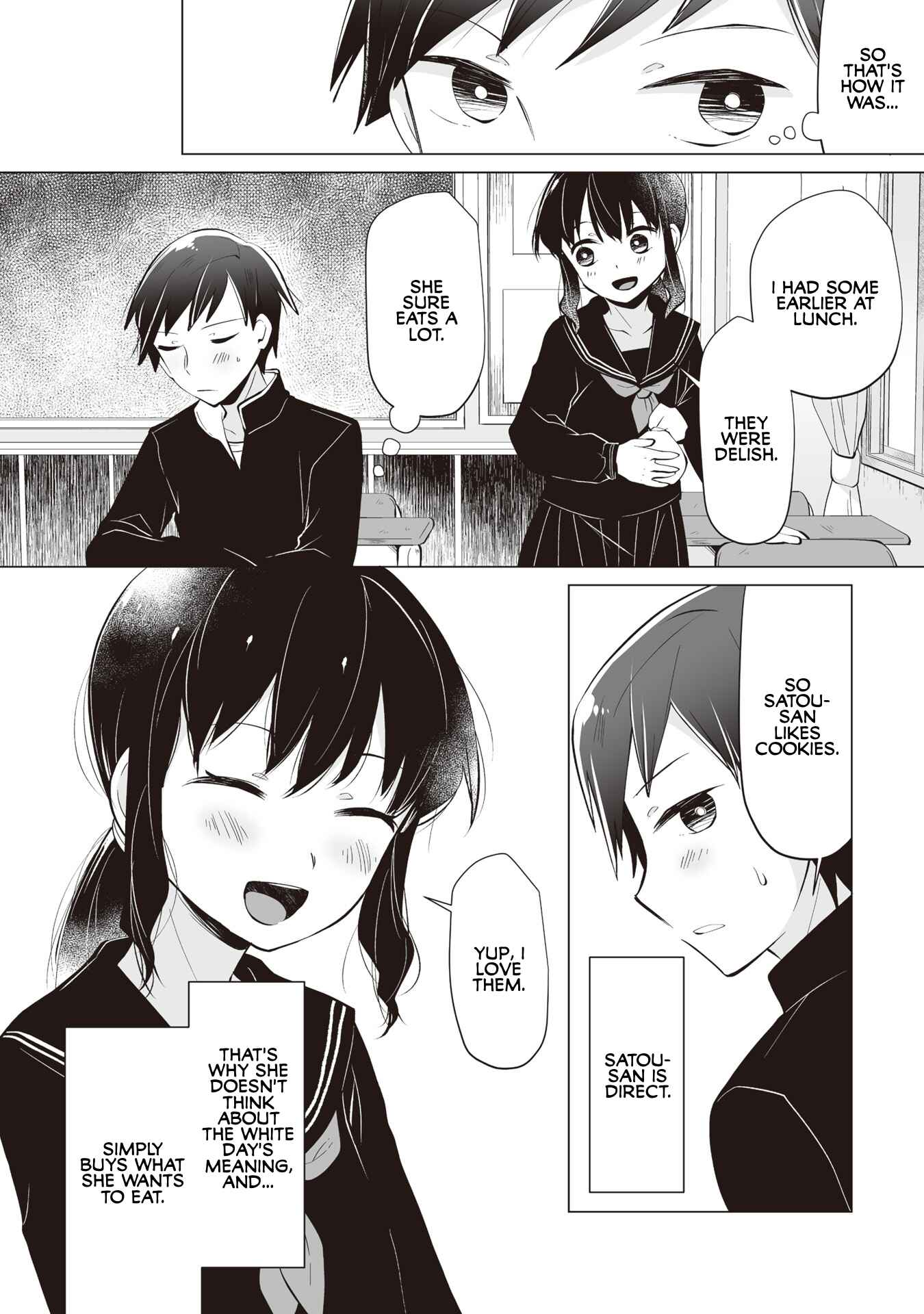 Page 6 Chapter 3 My Deskmate Sato-san