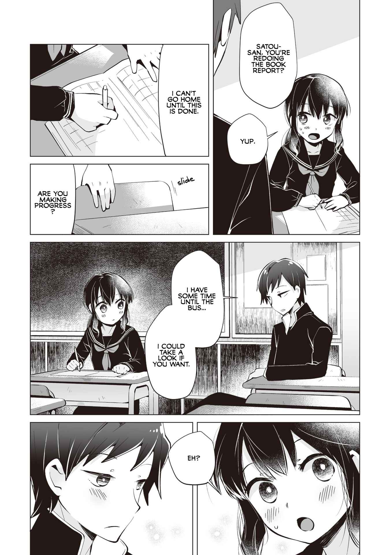 Page 4 Chapter 6 My Deskmate Sato-san