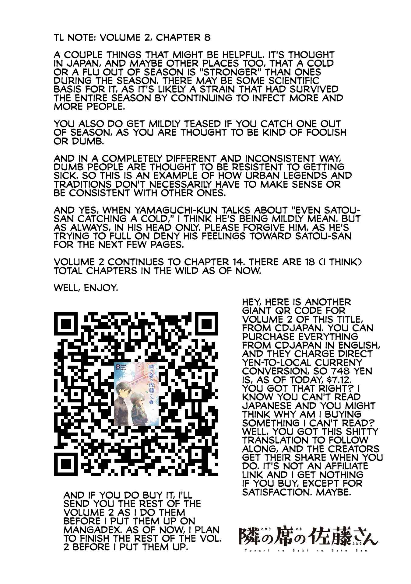 Page 30 Chapter 8 My Deskmate Sato-san