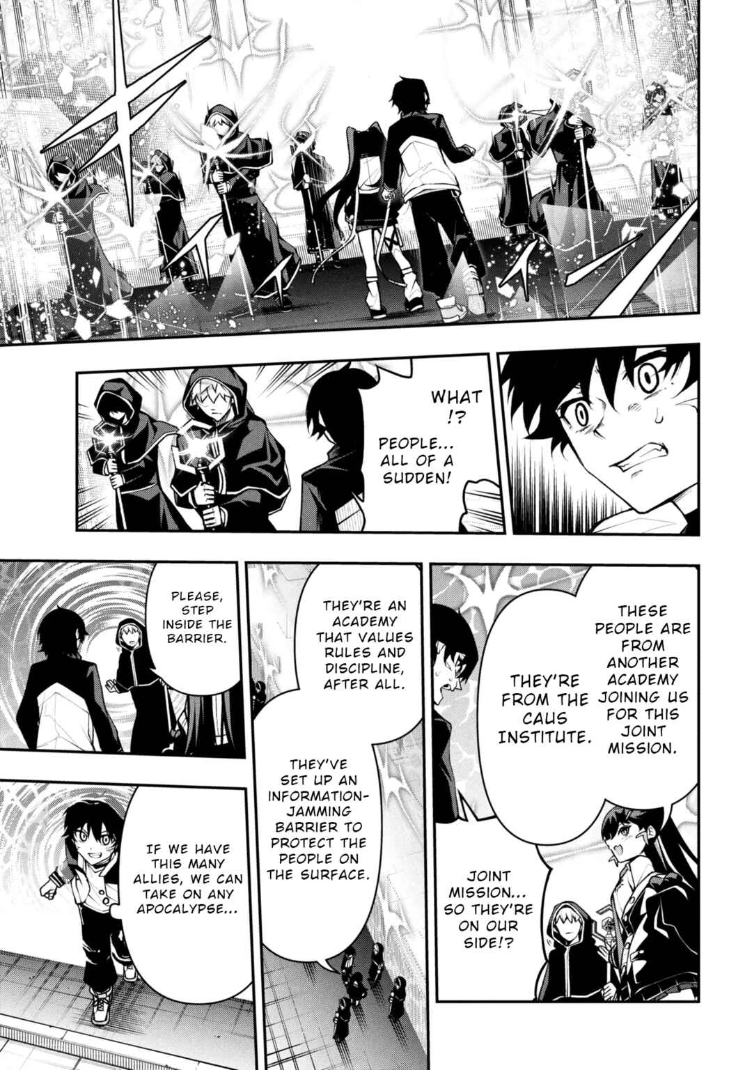 Page 19 Chapter 5 Kochira, Shuumatsu Teitai Iinkai.