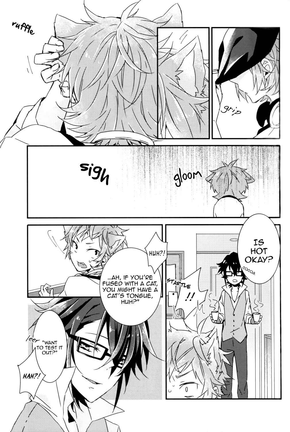 Page 12 Chapter Unknown_6c50 K - Homra-san Chi no Neko Azukarimashita (Doujinshi)