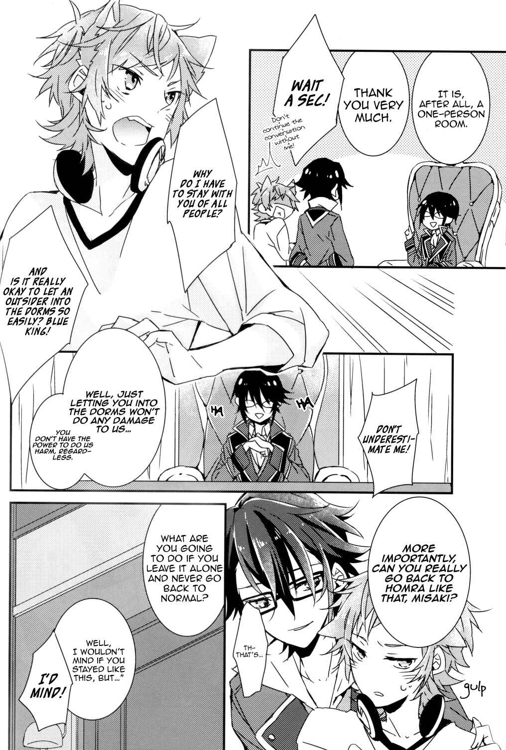 Page 9 Chapter Unknown_6c50 K - Homra-san Chi no Neko Azukarimashita (Doujinshi)