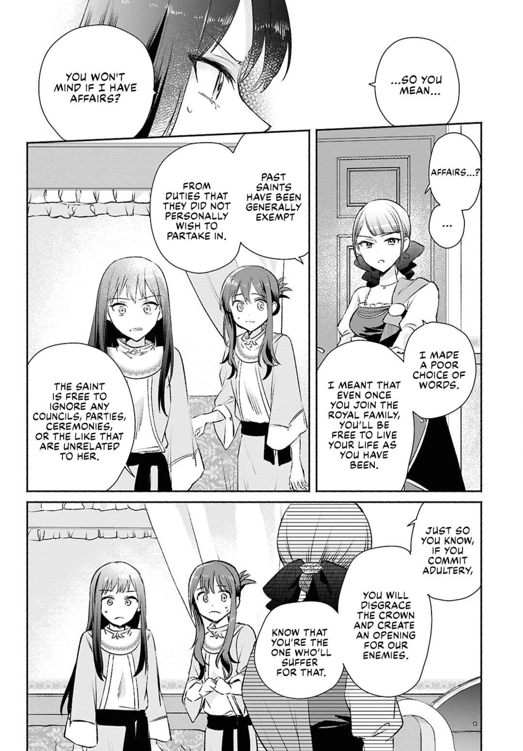 Page 6 Chapter 12 Muryoku Seijo to Munou Oujo ~Maryoku Zero de Shoukansareta Seijo no Isekai Kyuukokuki~