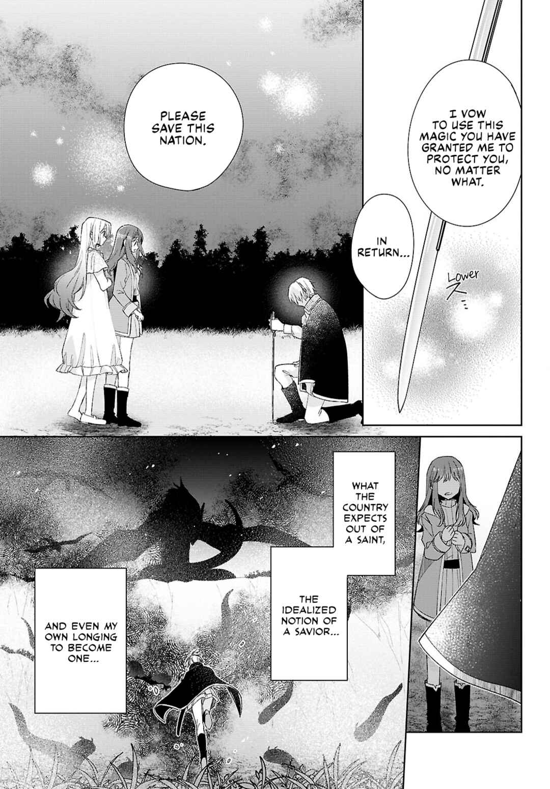 Page 21 Chapter 9 Muryoku Seijo to Munou Oujo ~Maryoku Zero de Shoukansareta Seijo no Isekai Kyuukokuki~