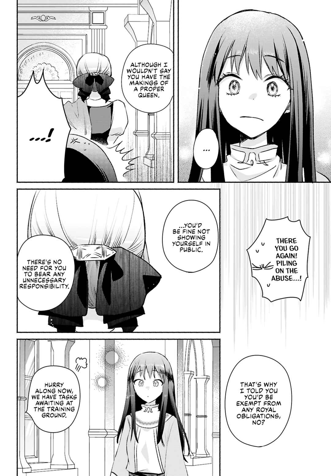 Page 10 Chapter 13 Muryoku Seijo to Munou Oujo ~Maryoku Zero de Shoukansareta Seijo no Isekai Kyuukokuki~