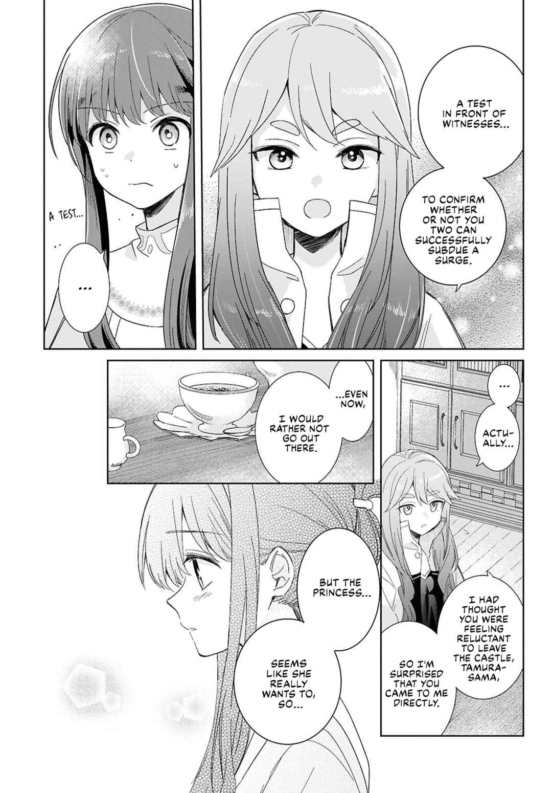 Page 7 Chapter 4 Muryoku Seijo to Munou Oujo ~Maryoku Zero de Shoukansareta Seijo no Isekai Kyuukokuki~