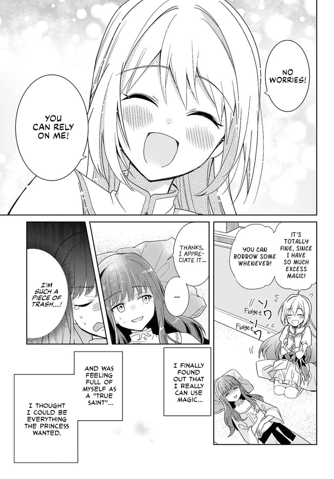 Page 25 Chapter 2 Muryoku Seijo to Munou Oujo ~Maryoku Zero de Shoukansareta Seijo no Isekai Kyuukokuki~