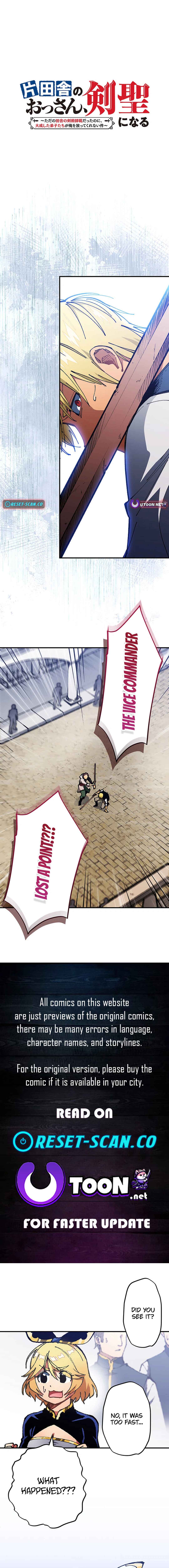 Page 1 Chapter 6 From Old Country Bumpkin to Master Swordsman (Webtoon Version)