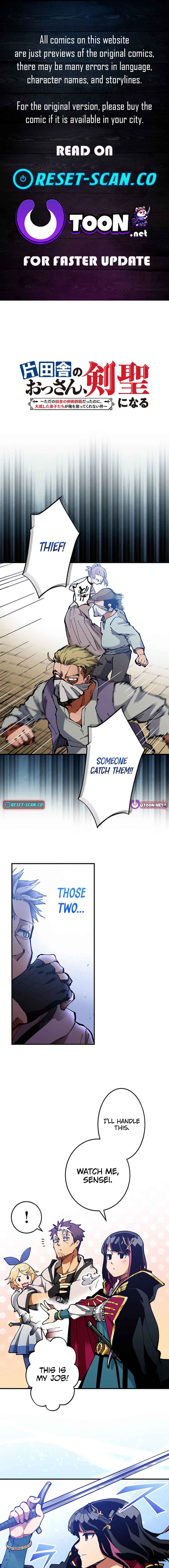 Page 1 Chapter 10 From Old Country Bumpkin to Master Swordsman (Webtoon Version)