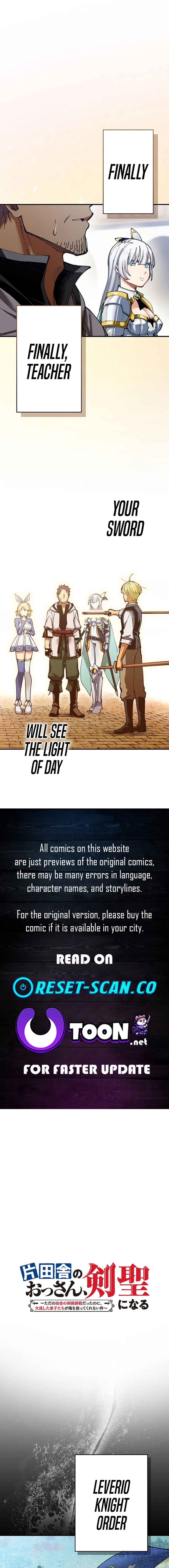 Page 1 Chapter 5 From Old Country Bumpkin to Master Swordsman (Webtoon Version)