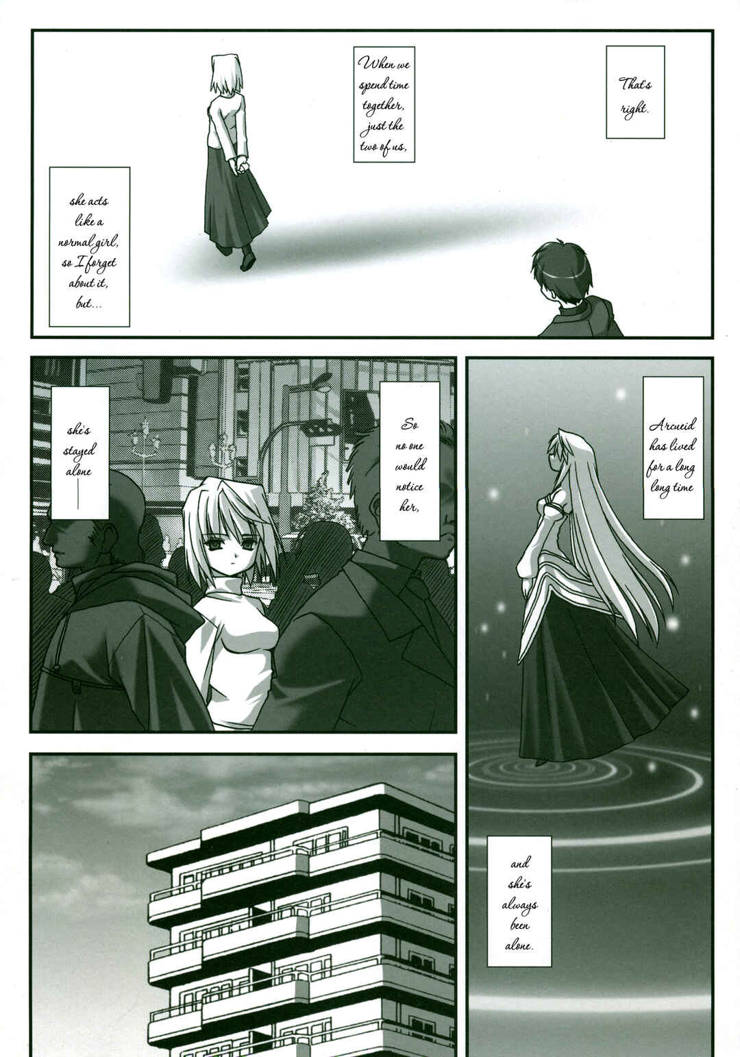 Page 4 Chapter Unknown_e83f Tsukihime - Smile for Me (Doujinshi)