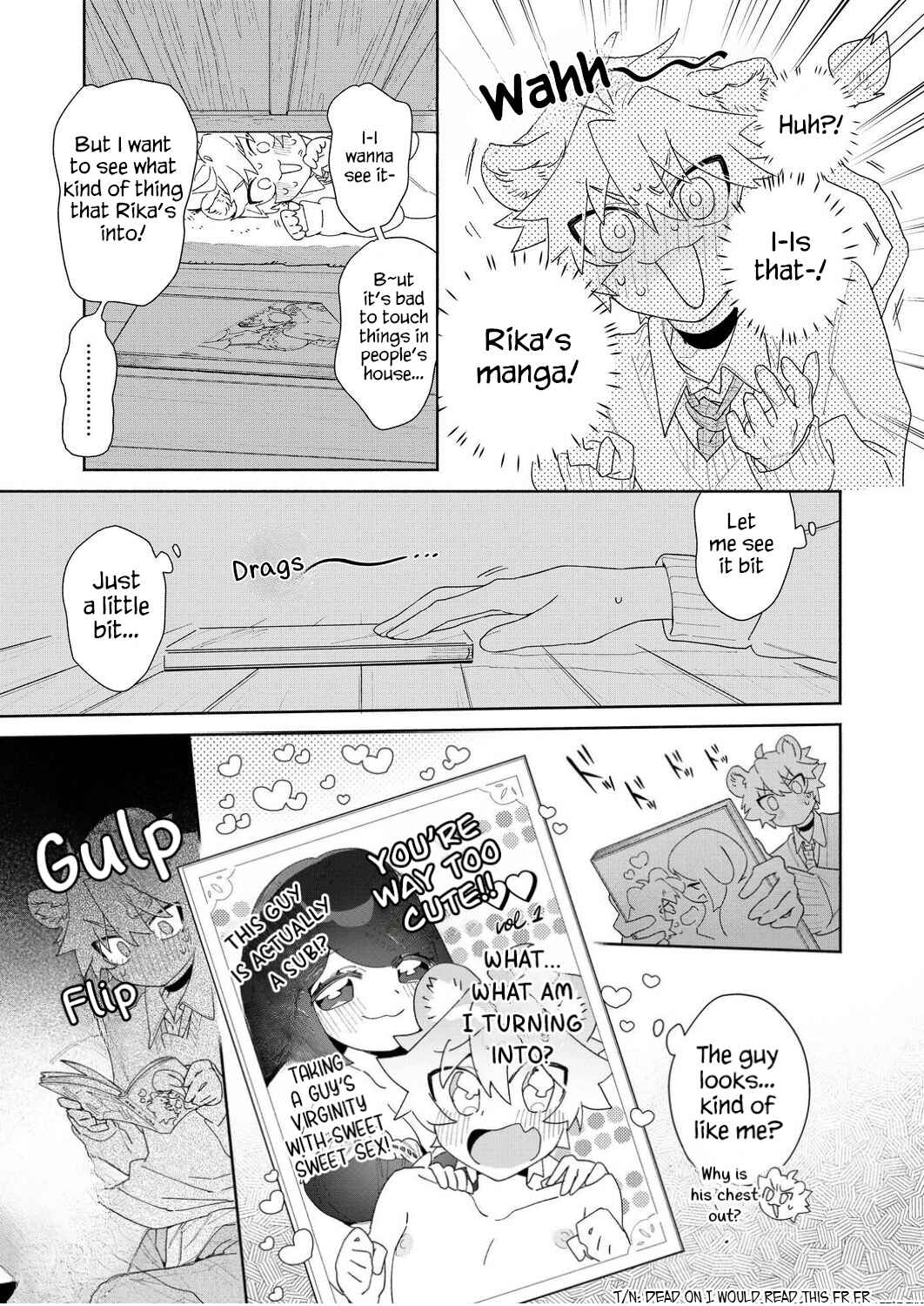 Page 11 Chapter Unknown_5f1e Kimi no Koe de Boku o Tokashite ~ Lion-kun no Binkan na Omimi ♡~