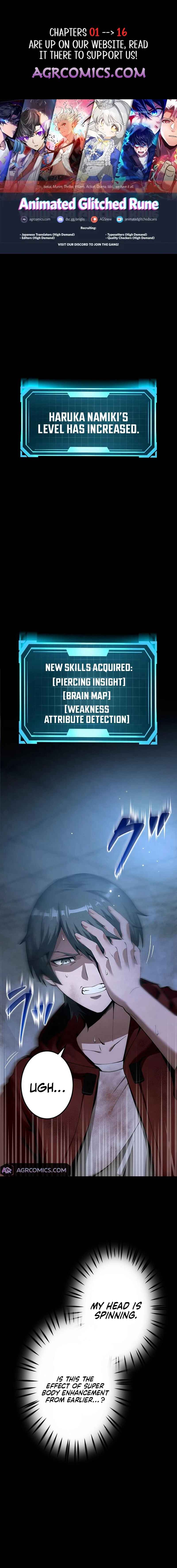 Page 1 Chapter 8 Leveling Up Fast with Divine Measurement Skills