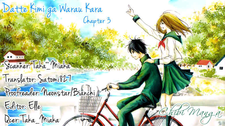Page 1 Chapter 3 Datte, Kimi ga Warau kara.