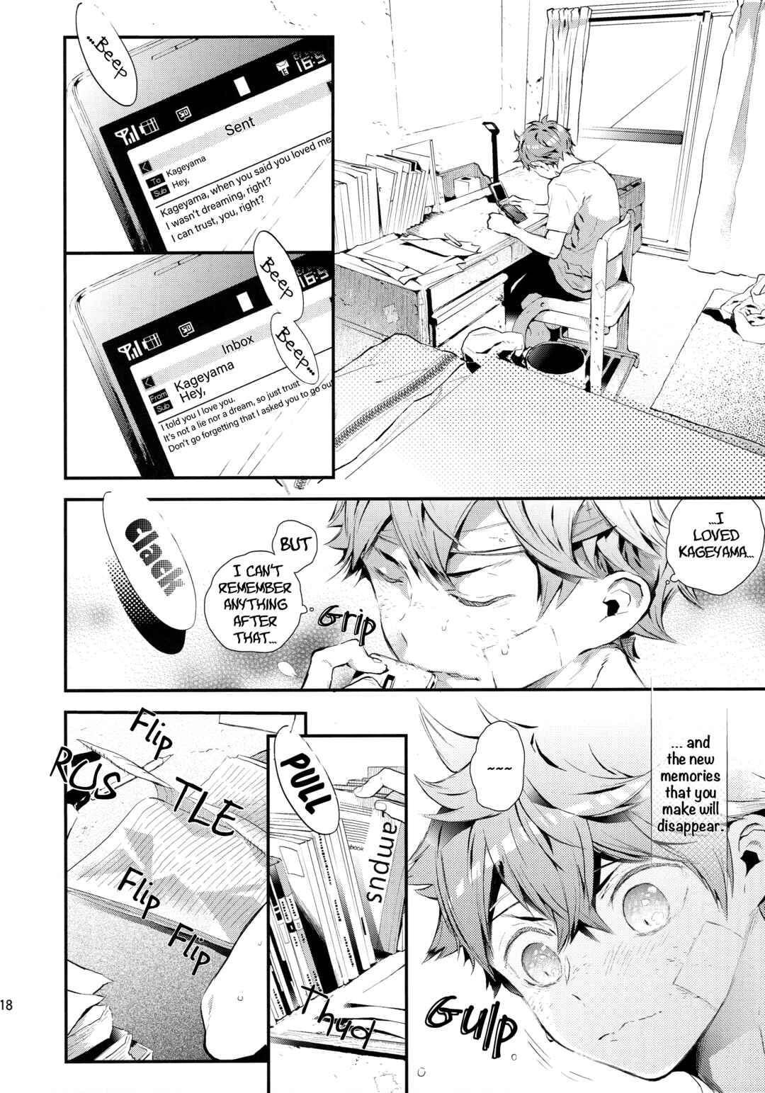 Page 18 Chapter Unknown_c9bd Haikyuu!! - Tasogare no Akatasuki no (Doujinshi)